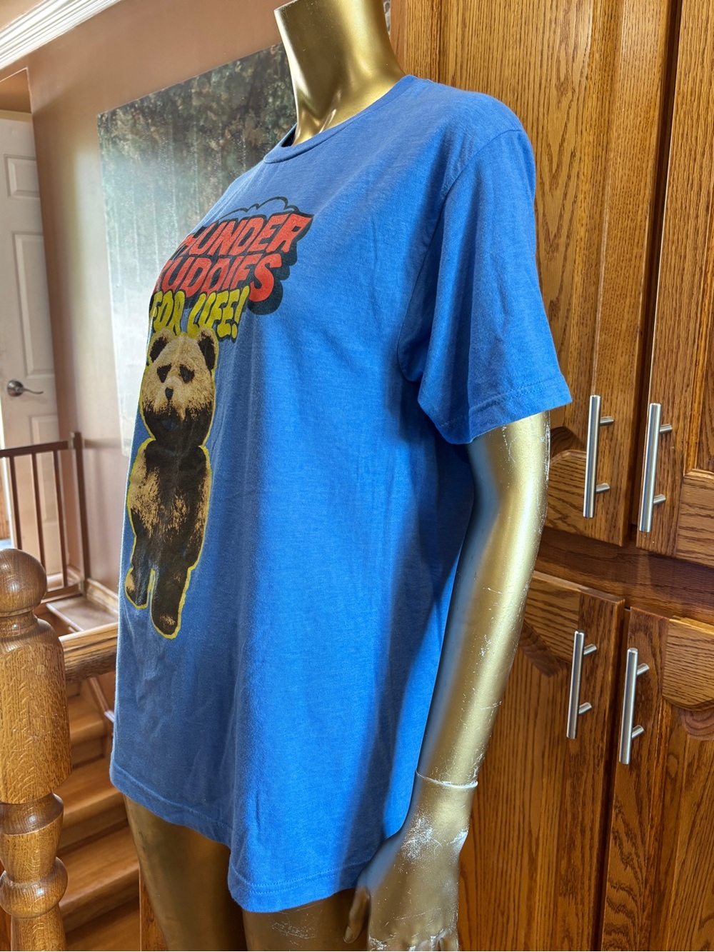 Reserved Blue 'Thunder Buddies For Life' Graphic Tee - Picture 3 of 8